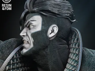 Wicked Marvel Havok Sculpture  3D print model