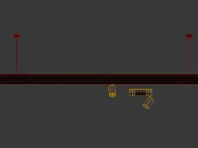 Track lamp DOT 12 from Forstlight 3D model