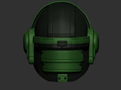 helmet fantasy high poly sculpt 3d printable 3D model