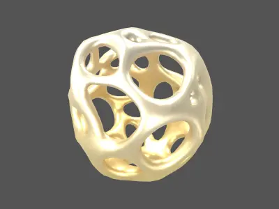 Abstract Shape v19 004 Low-poly 3D model