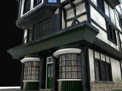 Tudor House Medium 3D model