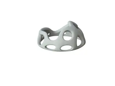 SciFi Cube Object No 45341 Low Poly Shape Low-poly 3D model
