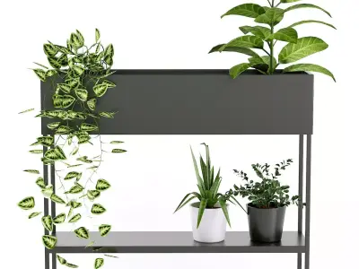 Console Consuela for flowers La redoute 3D model