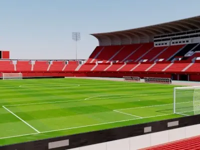 Estadio de Son Moix - Mallorca 3D model