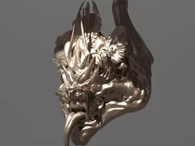 Dragon lineage mask  3D model