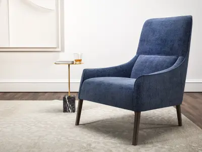 Long Island Armchair 3D model