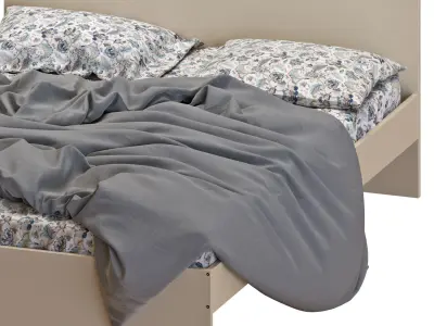  GURSKEN bed 3D model