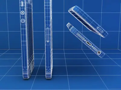 Apple iPhone 5s 3D model