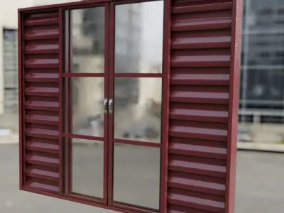 window 01 3D model purchase