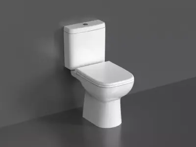 WC45 Toilet 3D model