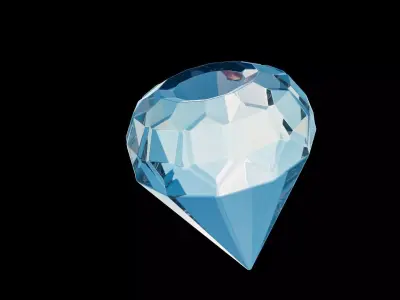 Ultra Realistic Fantasy Crystal Pack High Quality 3D Model Texture