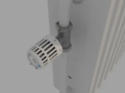 radiator 3D model