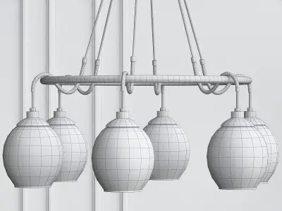 Quoizel Nostalgia Low-poly 3D model