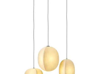 Casola Globe Pendant Lights 3D model