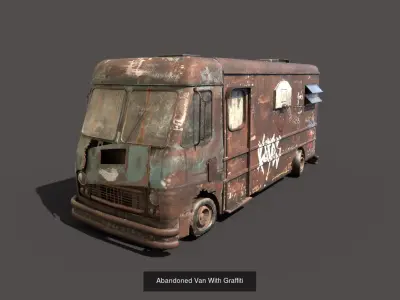 Post-Apocalyptic Objects 3D Model Pack