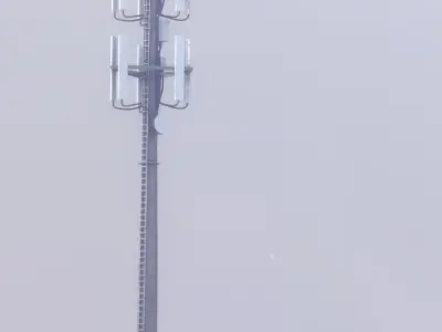 CELL SITE Low-poly 3D model
