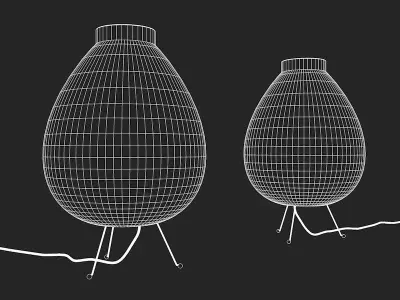 Lamp N77  3D model
