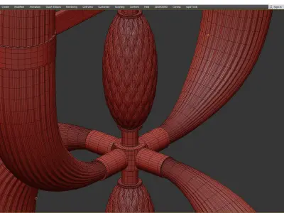 Patrizia Garganti Coupe De Foudre Roberto Lazzeroni design Low-poly 3D model