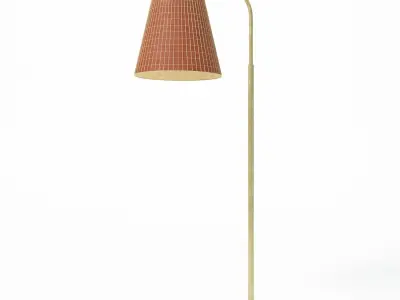 FL-Lampshape table lamp with shade 3D model