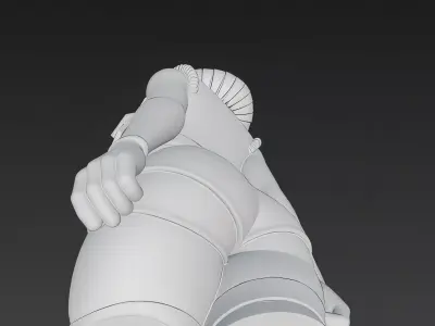 Android Number 18 DBZ super detailed high quality for resin  3D print model