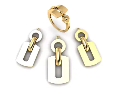 Light mini set without stones 3D print model