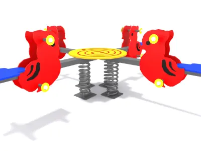 Playground- Seesaw Rider 3D model
