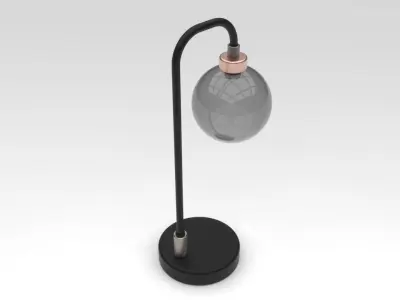LED Desk Lamp 3D model