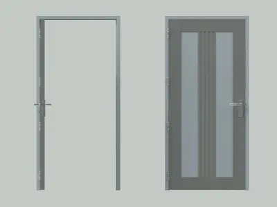 Door sets 15 3D model