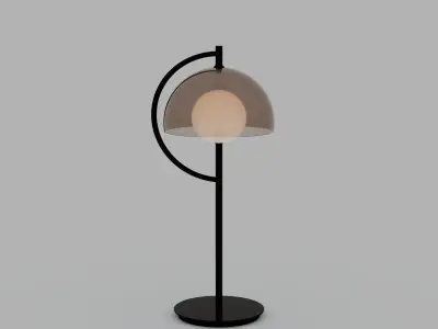 HOOD LAMP TISCHLEUCHTE by Designer Andreas Kowalewski 3D model