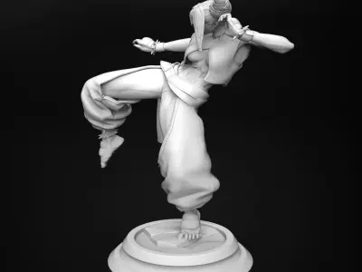 street fighter 6 Juri Han  3D print model