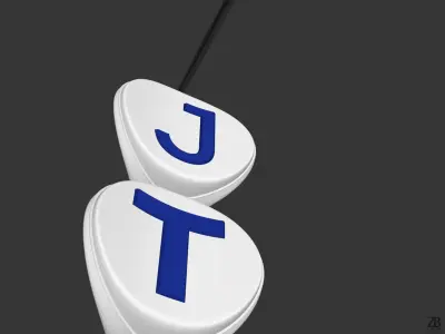 Stockholm Tunnelbana and Pendeltag sign 3D model