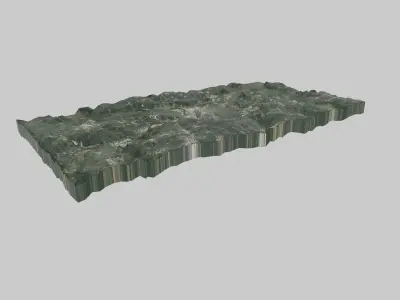 Kansas City Low-poly 3D model