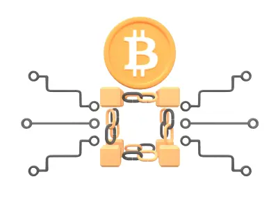 Crypto Network Icon v1 001 Low-poly 3D model