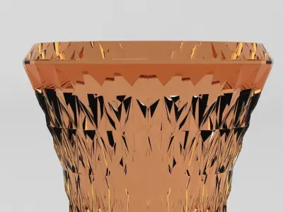 Marcel Wanders Stone Stool 3D model