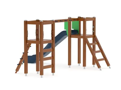 Lappset Activity Tower 19 3D model