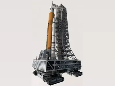 SLS Mobile Launcher Platform 3D model