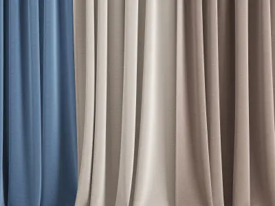 curtain 474 3D model