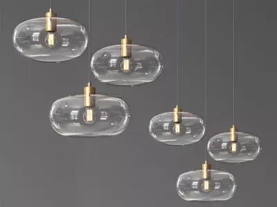 Frandsen Kobe Glass pendant 3D model