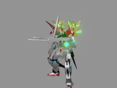 The Mecha Attacker 20 3D model