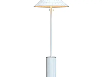 Crate and Barrel Tierra Floor Lamp 3D model