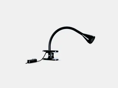 NAVLINGE LED clamp spotlight Low-poly 3D model