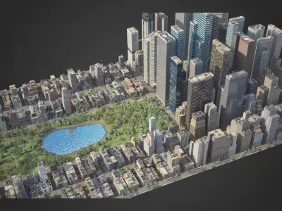 Realistic Lake City R7 3D model