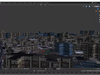 Manhatten City 3D model
