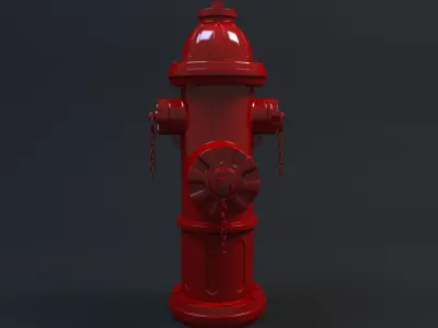 Fire Hydrant 3D model
