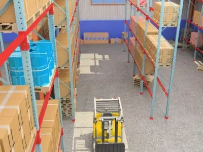 Warehouse and Props Mega Pack 3D model