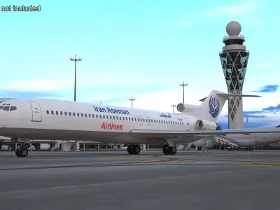  Boeing 727 Iran Aseman Airlines 