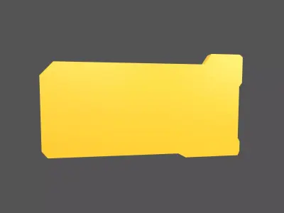 UHD High tech Graphical Interface v5 004 Low-poly 3D model