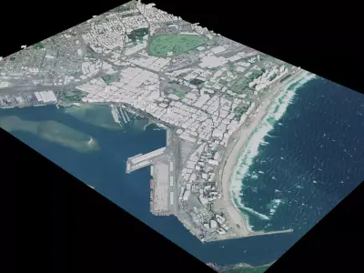Durban - South Africa 3D model