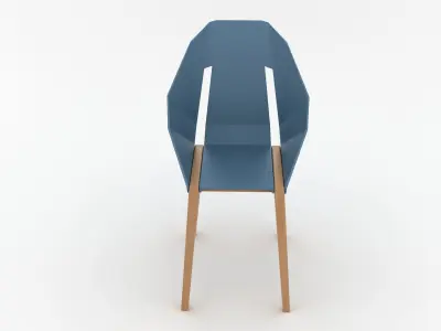 Contemporary Modern Chair 006 3D model