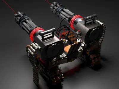 Gaming concept model  3D model